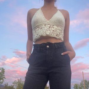 Handmade Crotchet Crop Top